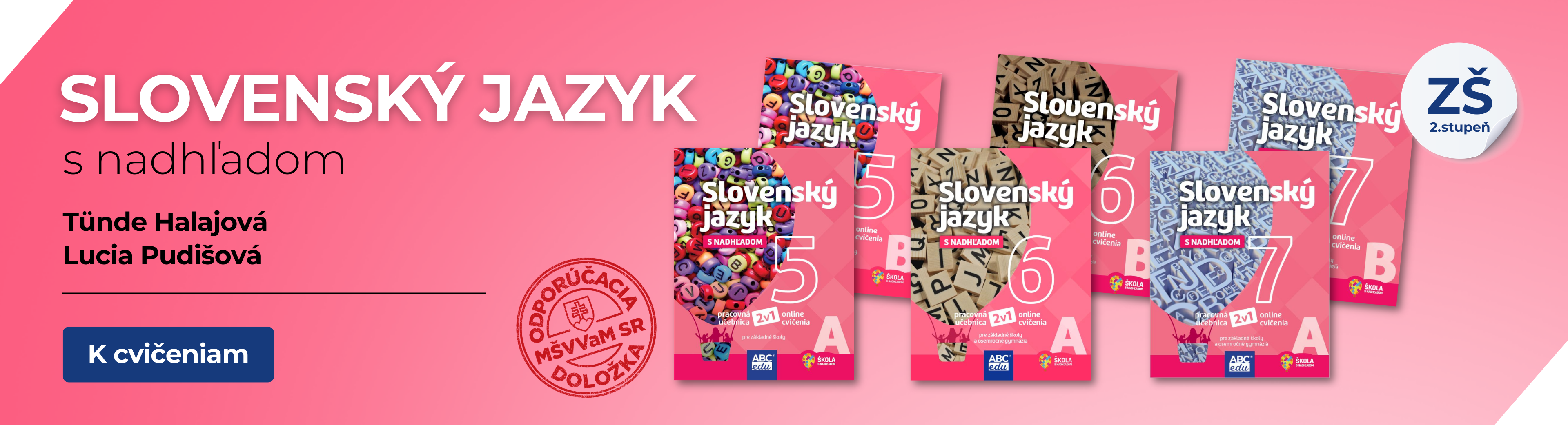 Slovak language exercises banner